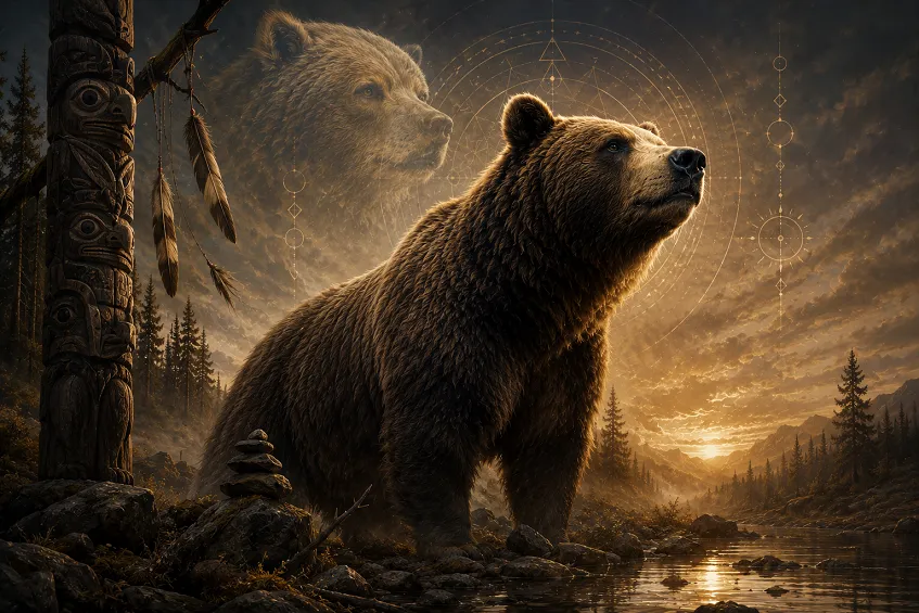 Symbolique de l&rsquo;ours : sa signification spirituelle et culturelle