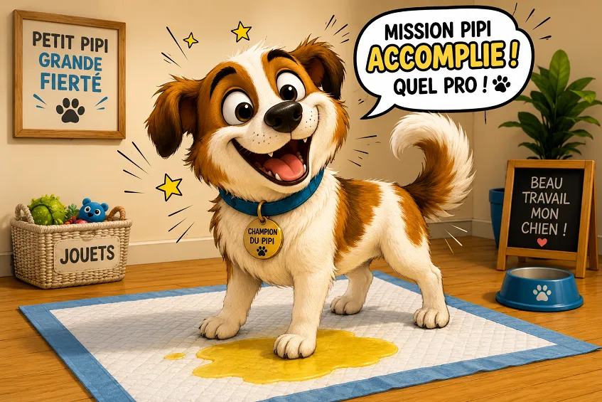 Tapis de propreté pour chien : bien choisir et l&rsquo;utiliser