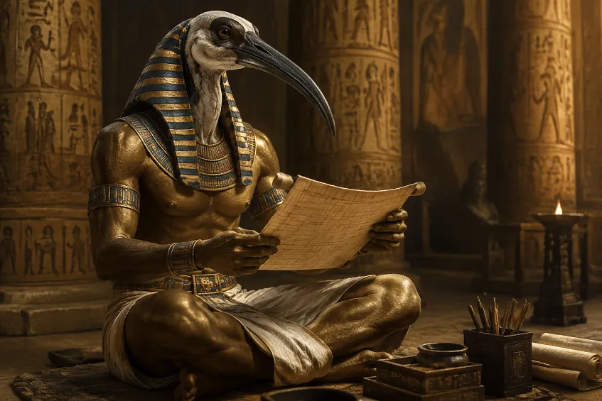 Thot : le dieu égyptien de la sagesse et de l'écriture