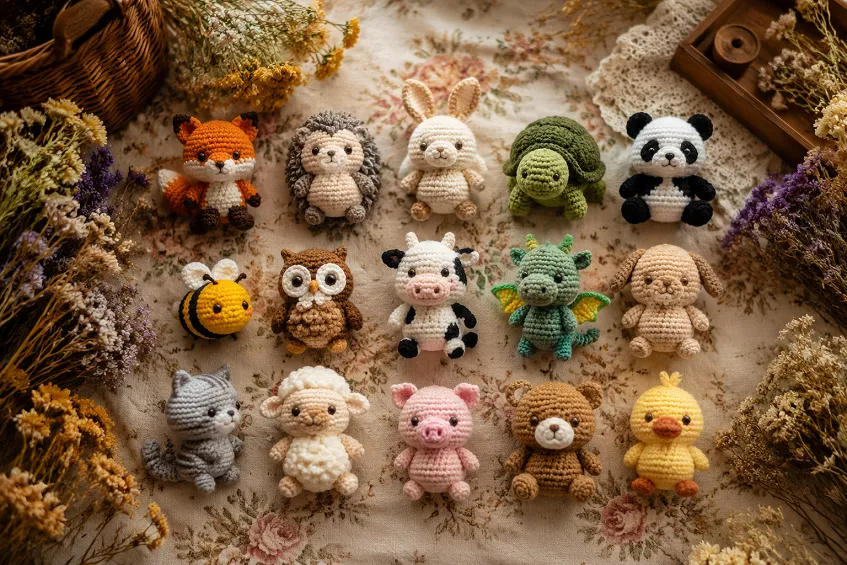 Animaux au crochet : les modèles espèce par espèce