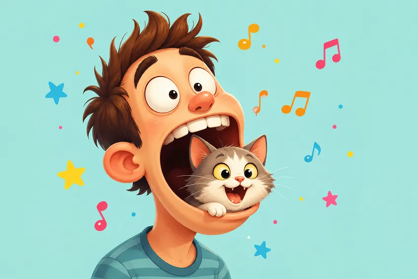 « Avoir un chat dans la gorge » : origine et solutions