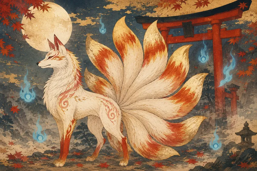 Le kitsune, le renard légendaire du Japon