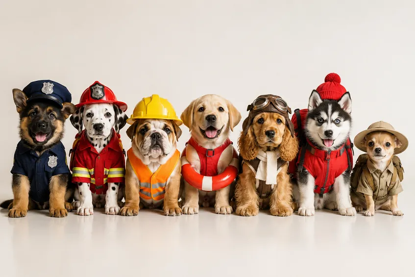 Pat&rsquo;Patrouille : les noms des chiens (et leurs races)