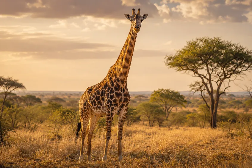Combien pèse une girafe ? Mâle, femelle et cœur