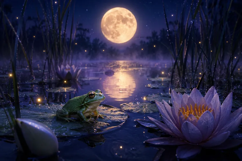 rever de grenouille