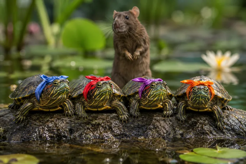 Le nom des Tortues Ninja