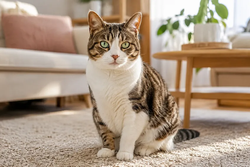 Évaluer le poids idéal de son chat