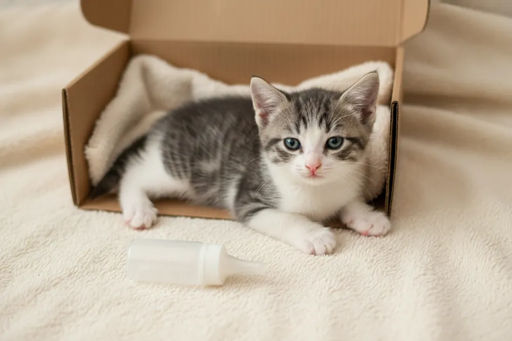 Nourrir un chaton au biberon : tout savoir
