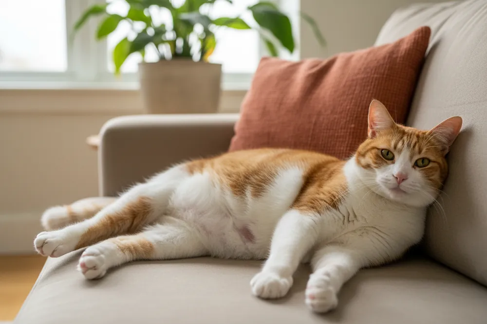 Gestation chatte : les tétons rosissent avant que le ventre gonfle