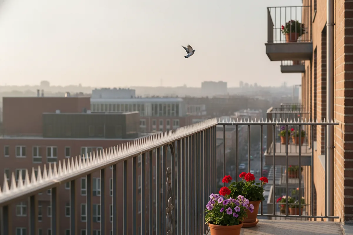 anti pigeon balcon