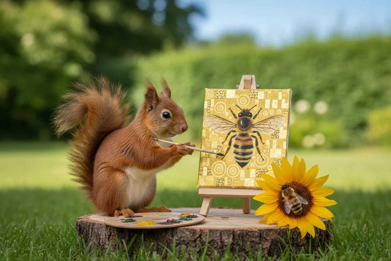 Abeille dessin facile : réaliste, ruche en paille et abeille kawaii
