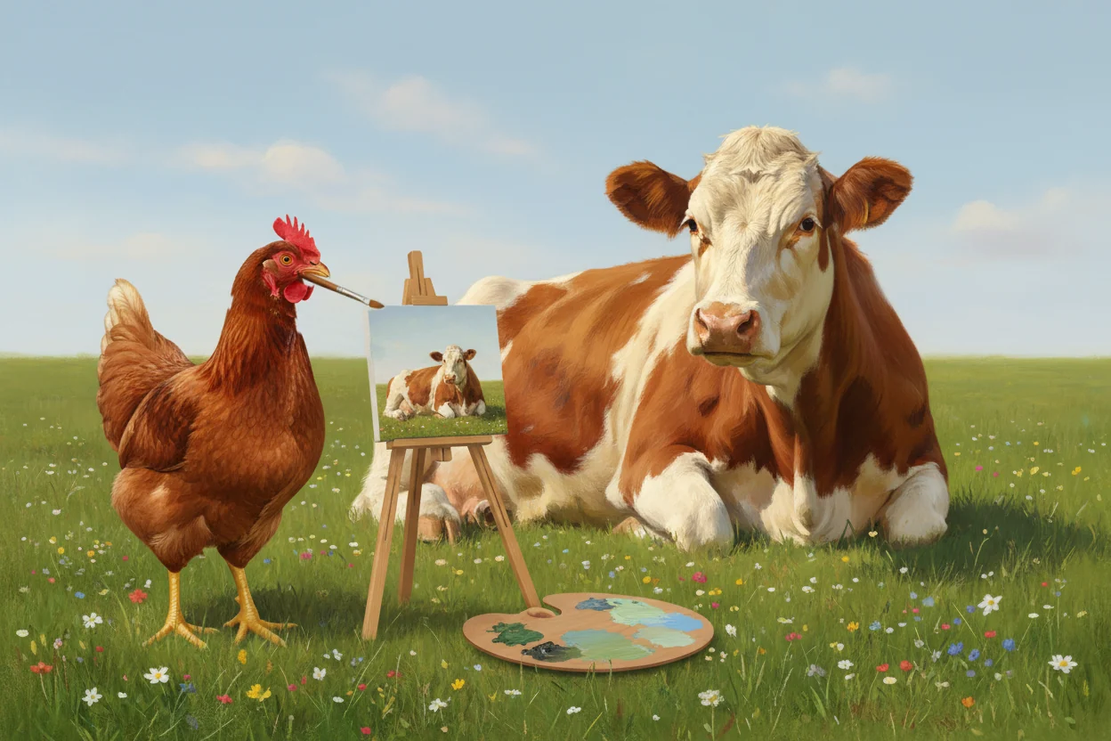 Vache dessin facile : debout, tête de vache et vache kawaii