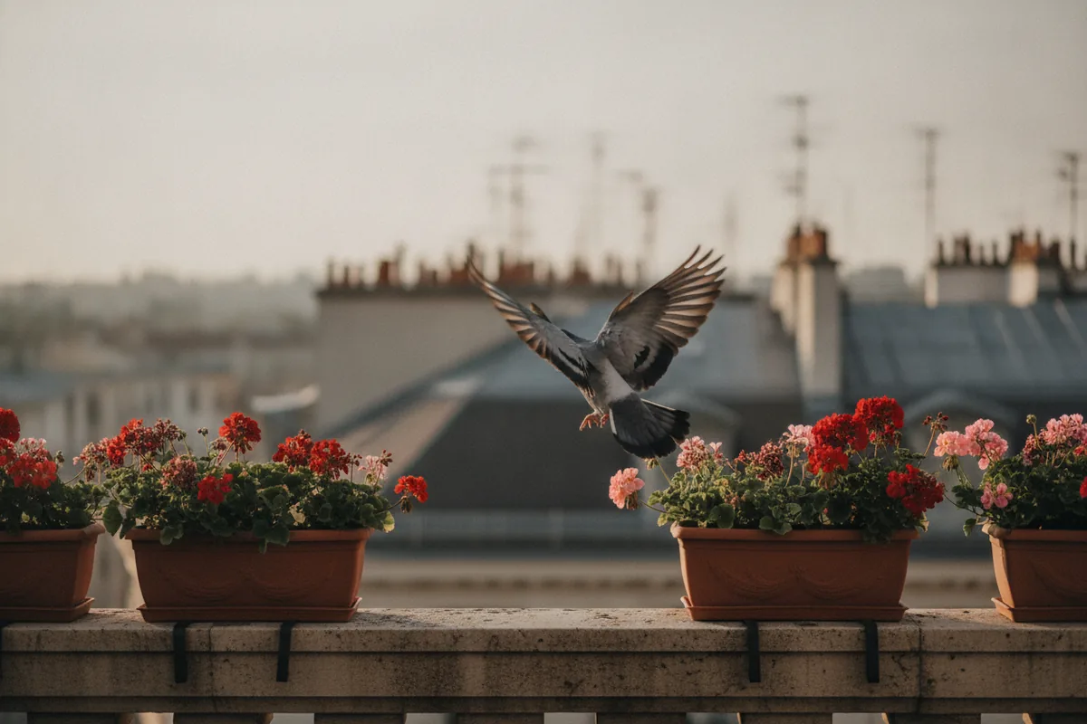 faire fuir les pigeons